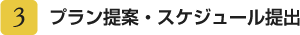 プラン提案・スケジュール提出